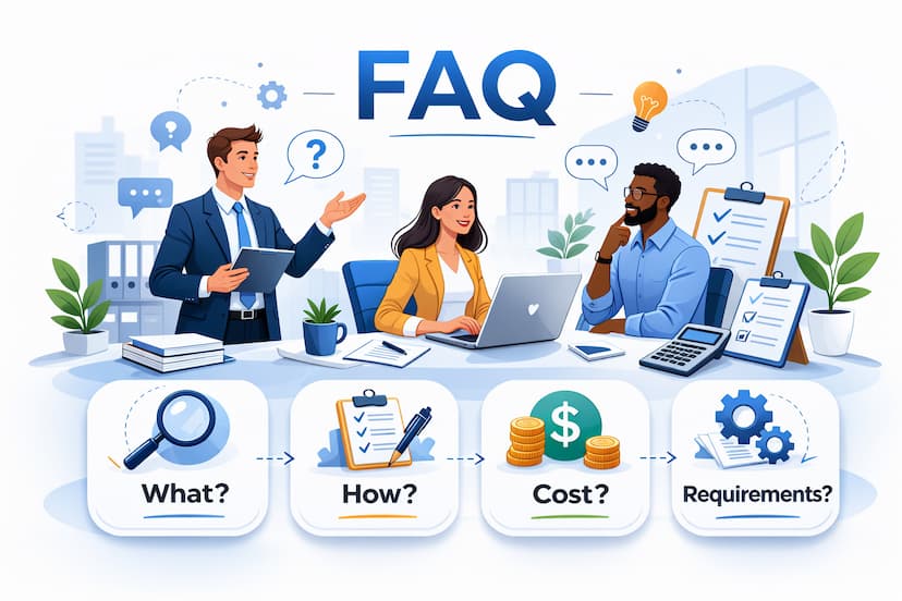 FAQ illustration